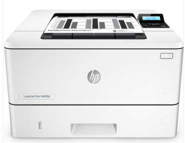 惠普/HP LaserJet Pro M403D A4黑白打印機