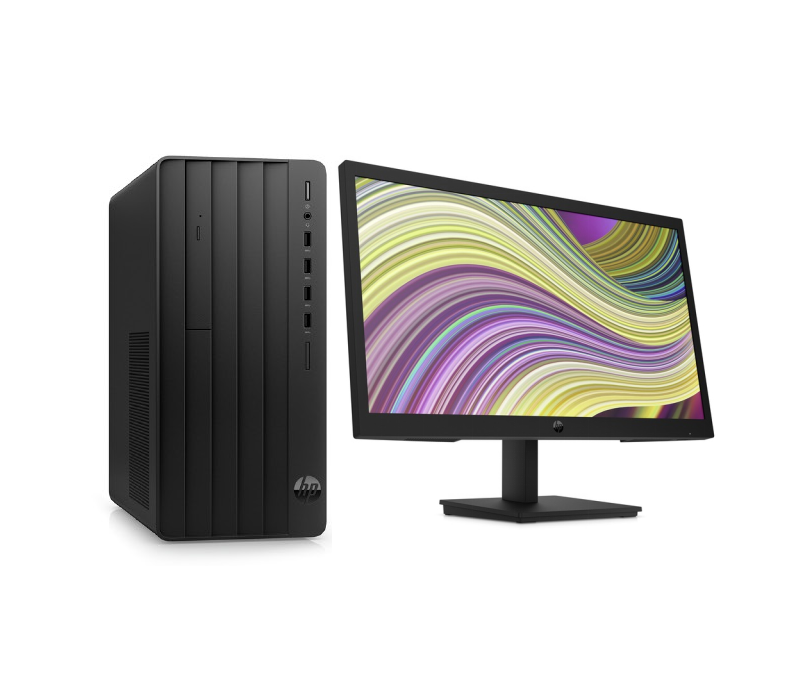 惠普/HP Pro Tower 200 G9 Desktop PC-2A02500005A+P22v G5（21.45英寸） 主机+显示器/台式计算机