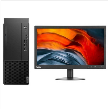 联想/LENOVO 启天M433-A044+ThinkVision TE20-14（19.5英寸） 主机+显示器/台式计算机