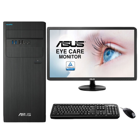華碩/ASUS D500TC-G64A00200+VP228DE(21.5寸） 主機+顯示器/臺式計算機