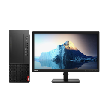 联想/Lenovo 启天M455-A109+ThinkVision TE22-14（21.45英寸） 主机+显示器/台式计算机