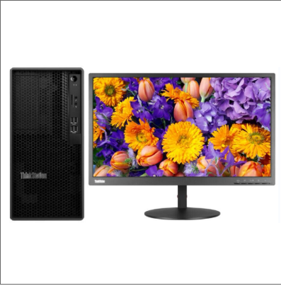 联想/Lenovo ThinkStation K-C1+ThinkVision TE24-20（23.8英寸） 台式计算机