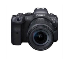 佳能/CANON EOS R6 Mark II 全畫幅微單數碼相機 R6二代 (RF 24-105mm F4 L IS USM) L級紅圈鏡頭 3.0英寸/2000-2999萬/單反相機/全畫幅/SD卡/單鏡頭套機/黑色/數字照相機